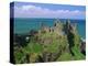 Dunluce Castle on Rocky Coastline, County Antrim, Ulster, Northern Ireland, UK, Europe-Gavin Hellier-Premier Image Canvas