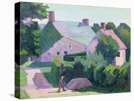 Dunn's Cottage-Robert Polhill Bevan-Premier Image Canvas