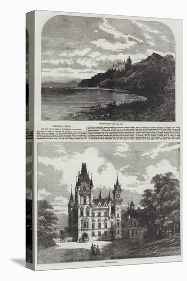 Dunrobin Castle, the Seat of the Duke of Sutherland, in Scotland-Samuel Read-Premier Image Canvas