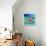 Duo Flamingos-Anne Ormsby-Stretched Canvas displayed on a wall