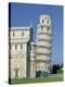 Duomo and the Leaning Tower in the Campo Dei Miracoli, Pisa, Tuscany, Italy-Gavin Hellier-Premier Image Canvas