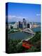 Duquesne Incline Cable Car and Ohio River, Pittsburgh, Pennsylvania, USA-Steve Vidler-Premier Image Canvas