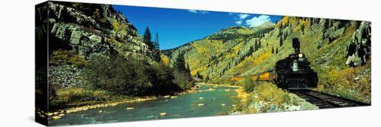 Durango and Silverton Railroad Co USA-null-Stretched Canvas