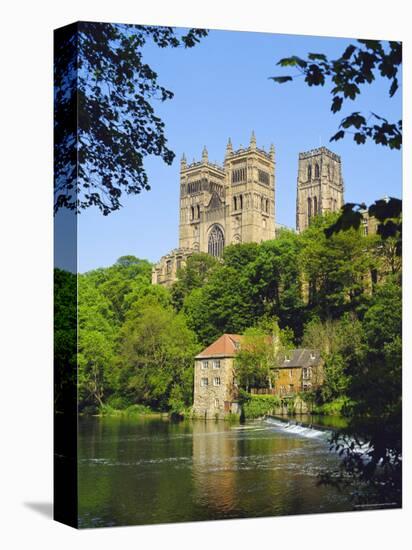 Durham Cathedral from River Wear, County Durham, England-Geoff Renner-Premier Image Canvas