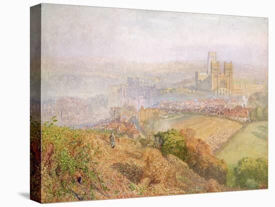 Durham, Misty with Colliery Smoke-Alfred William Hunt-Premier Image Canvas