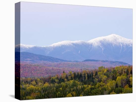 Dusk and Mount Washington, White Mountains, Bethlehem, New Hampshire, USA-Jerry & Marcy Monkman-Premier Image Canvas