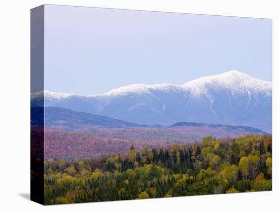 Dusk and Mount Washington, White Mountains, Bethlehem, New Hampshire, USA-Jerry & Marcy Monkman-Premier Image Canvas