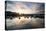 Dusk in the Harbour at Paignton, Devon England Uk-Tracey Whitefoot-Premier Image Canvas