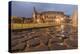 Dusk lights on the Colosseum, the old Flavian Amphitheatre, and symbol of the city, UNESCO World He-Roberto Moiola-Premier Image Canvas