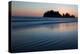 Dusk over James Island at La Push Beach on the the Pacific Northwest, Washington State, United Stat-Martin Child-Premier Image Canvas