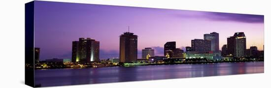 Dusk Skyline, New Orleans, Louisiana, USA-null-Premier Image Canvas