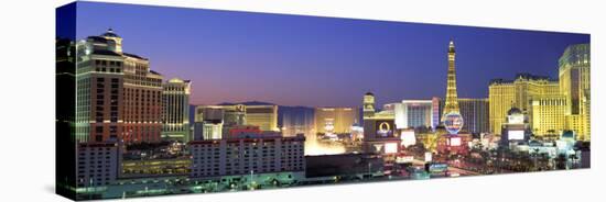 Dusk, the Strip, Las Vegas, Nevada, USA-null-Premier Image Canvas