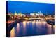 Dusk View of the Moscow Kremlin-Elena Ermakova-Premier Image Canvas