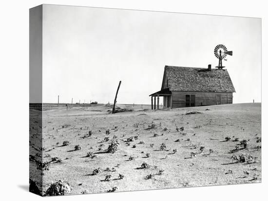 Dust Bowl Farm in Texas-Bettmann-Premier Image Canvas