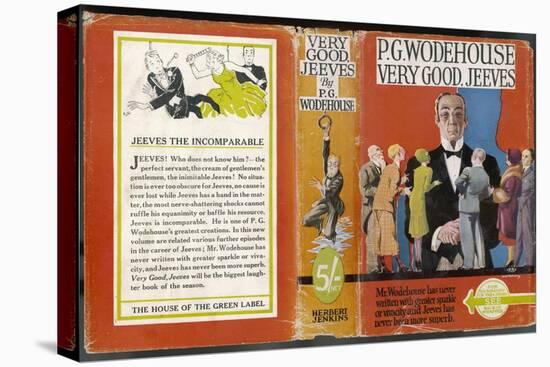 Dust Jacket of Very Good Jeeves-Author: Sir-Premier Image Canvas