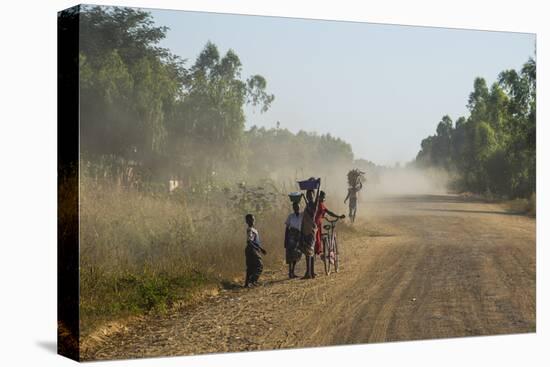 Dusty Road, Mount Mulanje, Malawi, Africa-Michael Runkel-Premier Image Canvas