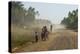 Dusty Road, Mount Mulanje, Malawi, Africa-Michael Runkel-Premier Image Canvas