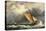 Dutch Cargo Boats in Rough Sea-Edward William Cooke-Premier Image Canvas