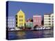 Dutch Gable Architecture of Willemstad, Curacao, Caribbean-Greg Johnston-Premier Image Canvas