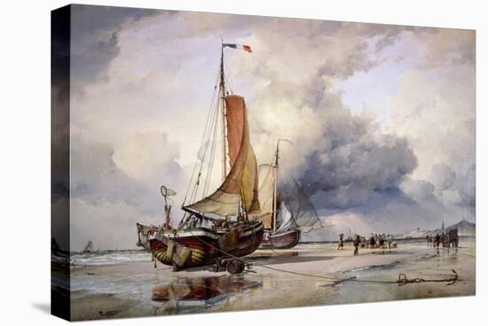 Dutch Pincks at Scheveningen, Holland, 1860-Edward William Cooke-Premier Image Canvas