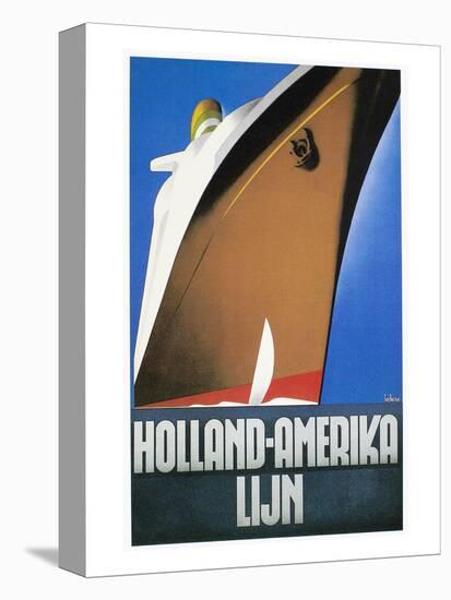 Dutch Travel Poster, 1932-Willem Ten Broek-Premier Image Canvas