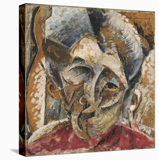 Dynamism of a Woman's Head or Head of a Woman or Decomposition of a Woman's Head-Umberto Boccioni-Premier Image Canvas