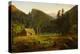 Eagle Cliff, Franconia Notch, New Hampshire, 1858-Jasper Francis Cropsey-Premier Image Canvas