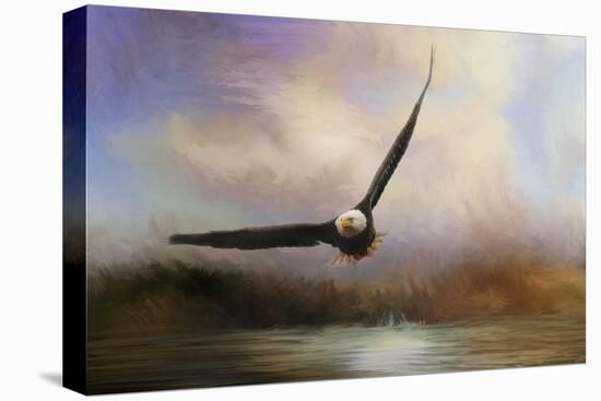 Eagle in the Marsh-Jai Johnson-Premier Image Canvas