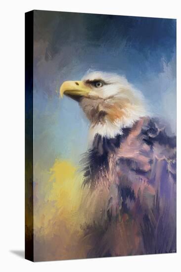 Eagle on Guard-Jai Johnson-Premier Image Canvas