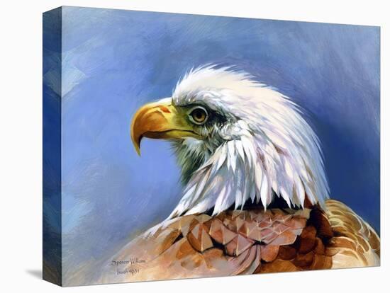 Eagle Portrait-Spencer Williams-Premier Image Canvas