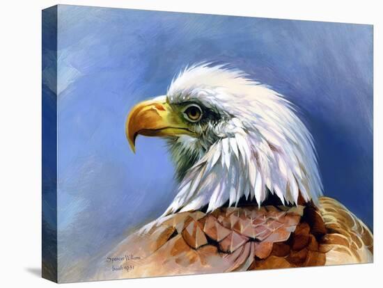 Eagle Portrait-Spencer Williams-Premier Image Canvas