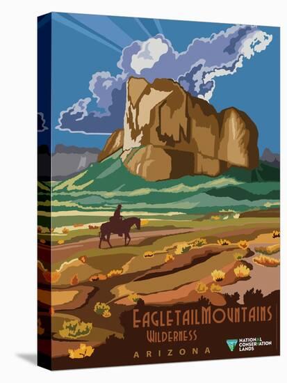 Eagletail Mountains Wilderness-Bureau of Land Management-Stretched Canvas