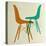 Eames Plastic Side Chairs II-Anita Nilsson-Stretched Canvas