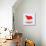 Eames Rocking Chair Red-Anita Nilsson-Stretched Canvas displayed on a wall