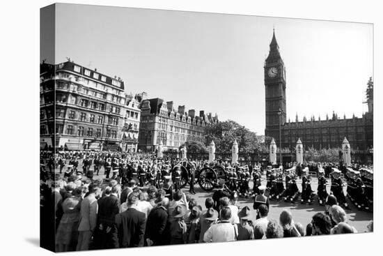 Earl Mountbatten's funeral, 1979-Alisdair Macdonald-Premier Image Canvas