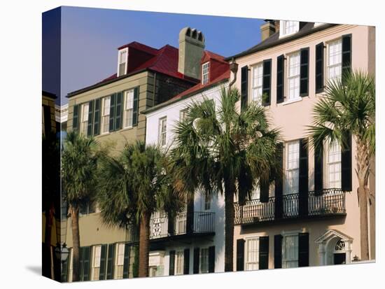 Early 19th Century Town Houses, Charleston, South Carolina, USA-Duncan Maxwell-Premier Image Canvas