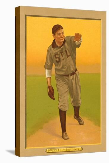 Early Baseball Card, Rube Waddell-null-Stretched Canvas