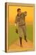 Early Baseball Card, Rube Waddell-null-Stretched Canvas