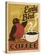 Early Bird Blend Coffee-Anderson Design Group-Stretched Canvas