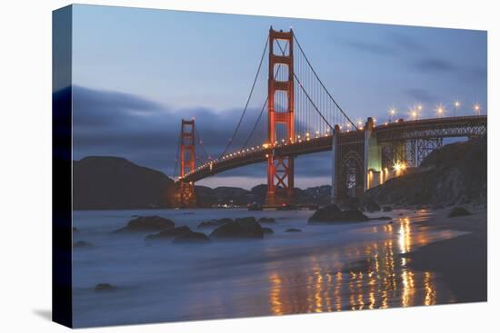 Early Evening at Golden Gate Bridge, San Francisco California-Vincent James-Premier Image Canvas