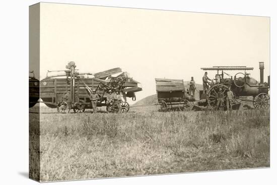 Early Farm Equipment-null-Stretched Canvas