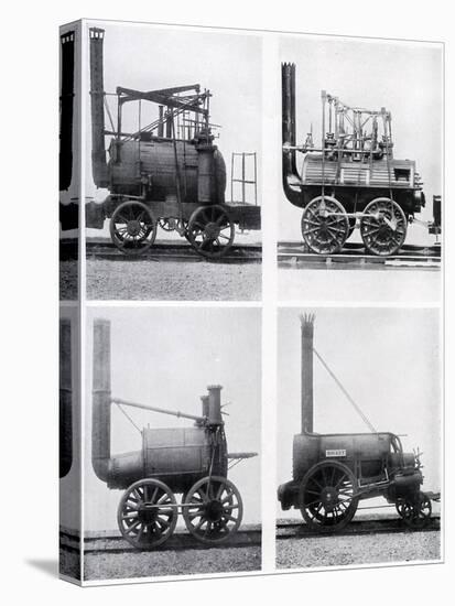 Early Locomotives, 19th Century-null-Premier Image Canvas