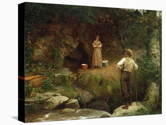 Early Lovers-Eastman Johnson-Premier Image Canvas