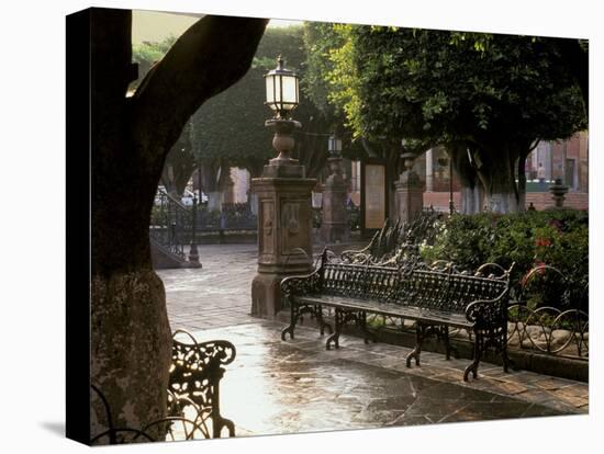 Early Morning, El Jardin, San Miguel de Allende, Mexico-Inger Hogstrom-Premier Image Canvas