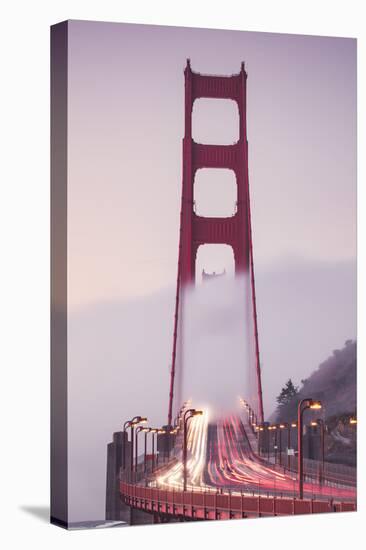 Early Morning Fog Flow Across Golden Gate Vista Point Marin County-Vincent James-Premier Image Canvas