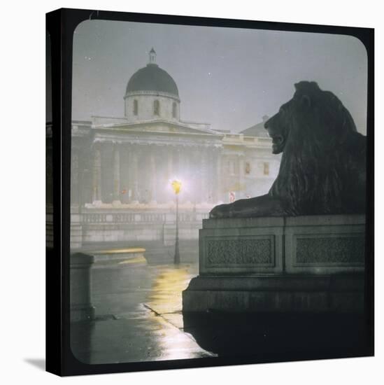 Early Morning in Trafalgar Square-null-Premier Image Canvas
