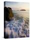 Early morning surf in Frenchman Bay, Acadia National Park, Maine, USA-Jerry & Marcy Monkman-Premier Image Canvas