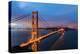 Early Morning Traffic on the Golden Gate Bridge in San Francisco, California, Usa-Chuck Haney-Premier Image Canvas