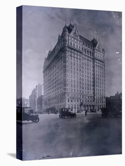 Early Photo of New Plaza Hotel-null-Premier Image Canvas