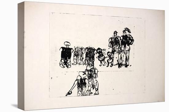 EARLY PRINTS 15166 (print)-Ralph Steadman-Premier Image Canvas